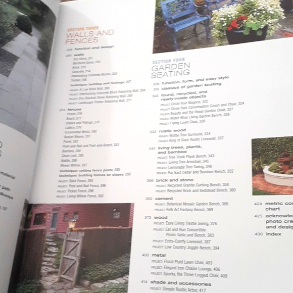 The Big Book of Backyard Projects: Walls, Fences, Paths, Patios, Benches, Chairs - Picture 7 of 7